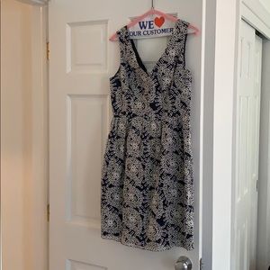 Shoshanna pattern dress, M, sleeveless
